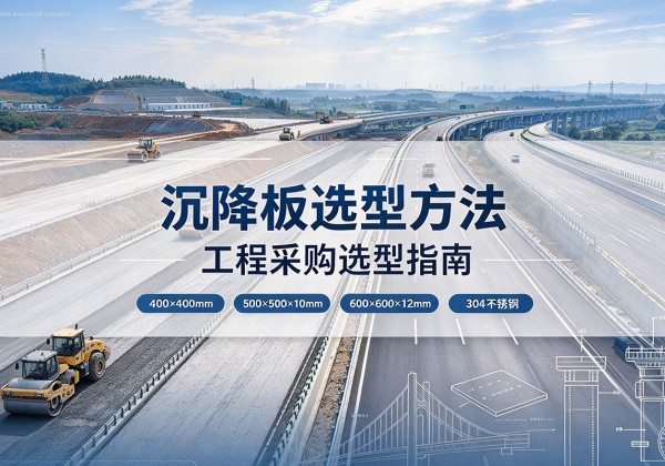 灵寿沉降板选择方法